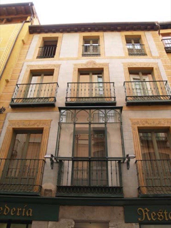 Figura 2. Vista exterior de la Casa Mudéjar de Segovia