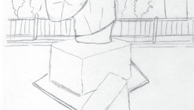 Escultura de Auguste Rodin. Arte en la Calle, Caixa Forum, Madrid, 2009