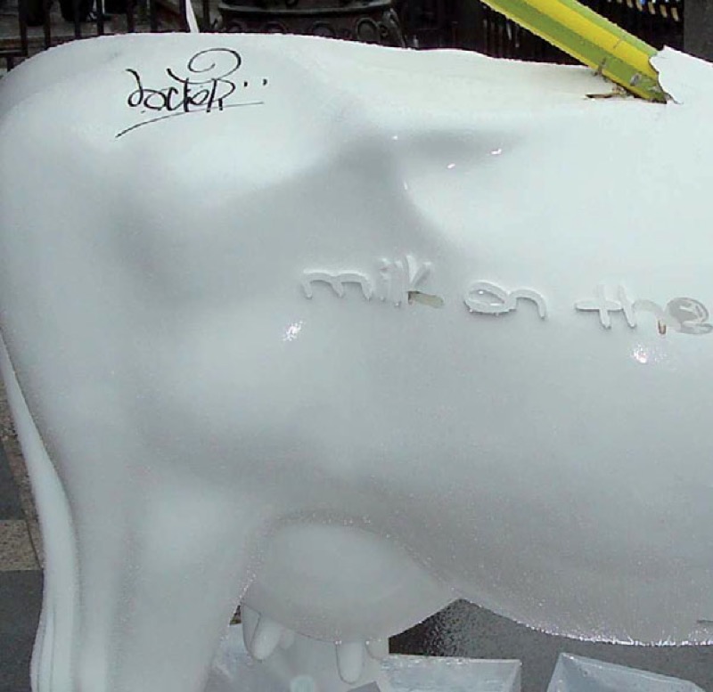 Cow Parade, Madrid 2008-2009.
