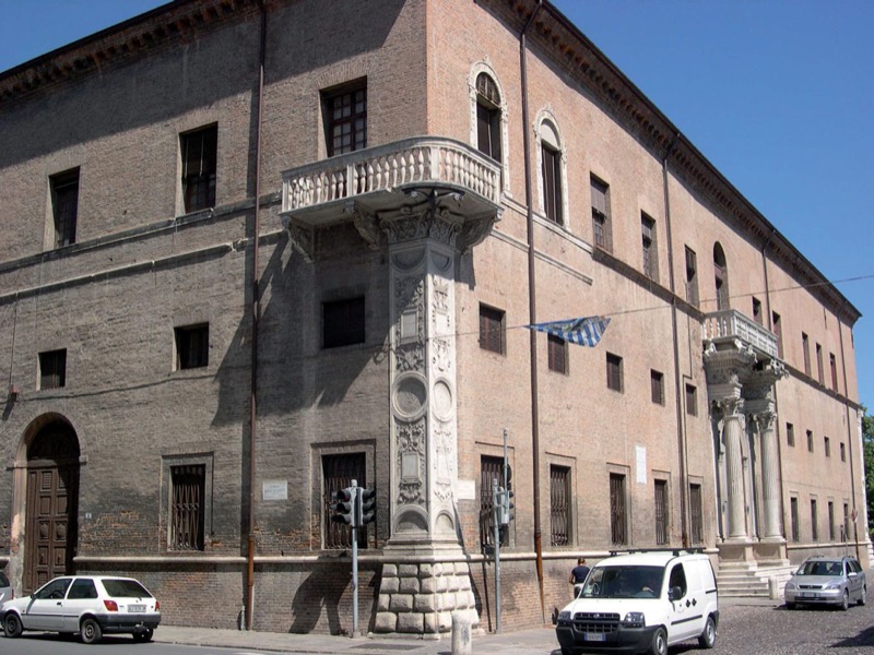 Plano histórico de Ferrara