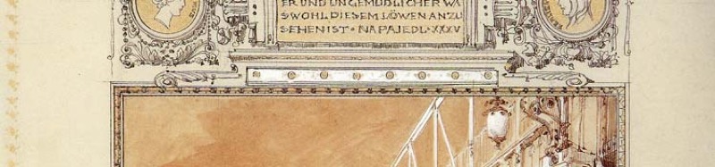 Otto Wagner: Ferdinandsbrücke. Perspectiva (1905)