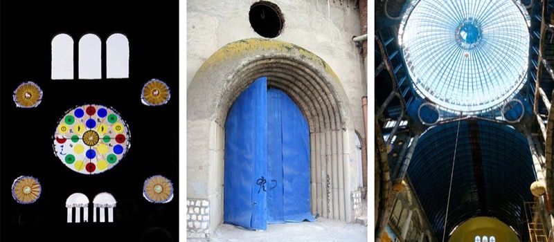 Justo Gallego. Catedral de Mejorada del Campo, Madrid (1961). Cúpula.