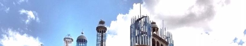 Justo Gallego. Catedral de Mejorada del Campo, Madrid (1961). Fachada principal.