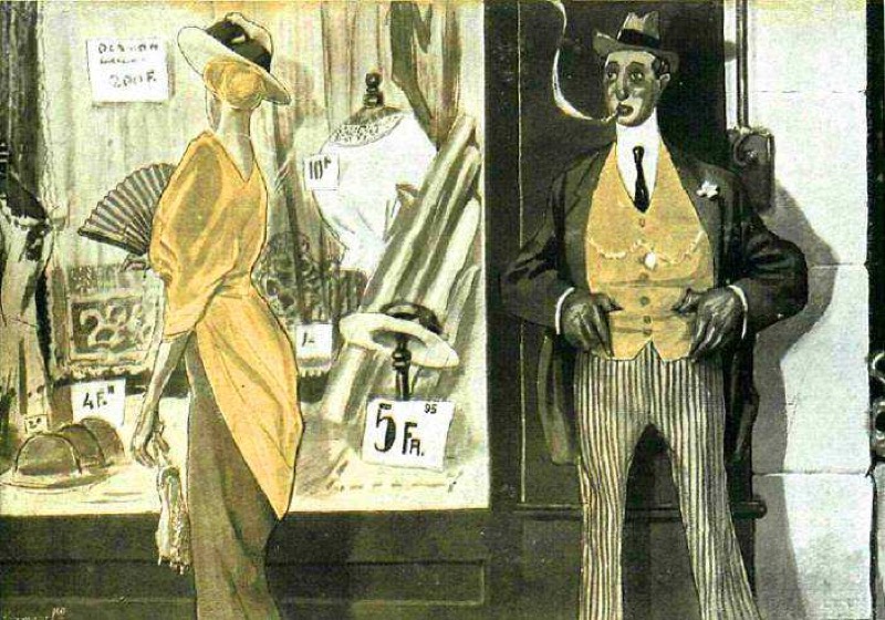 Dibujo de Tito. Fuente: Zamacois, Eduardo <a href=