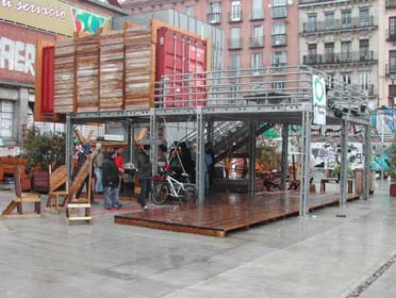 Campo de Cebada. Dispositivo de usos múltiples