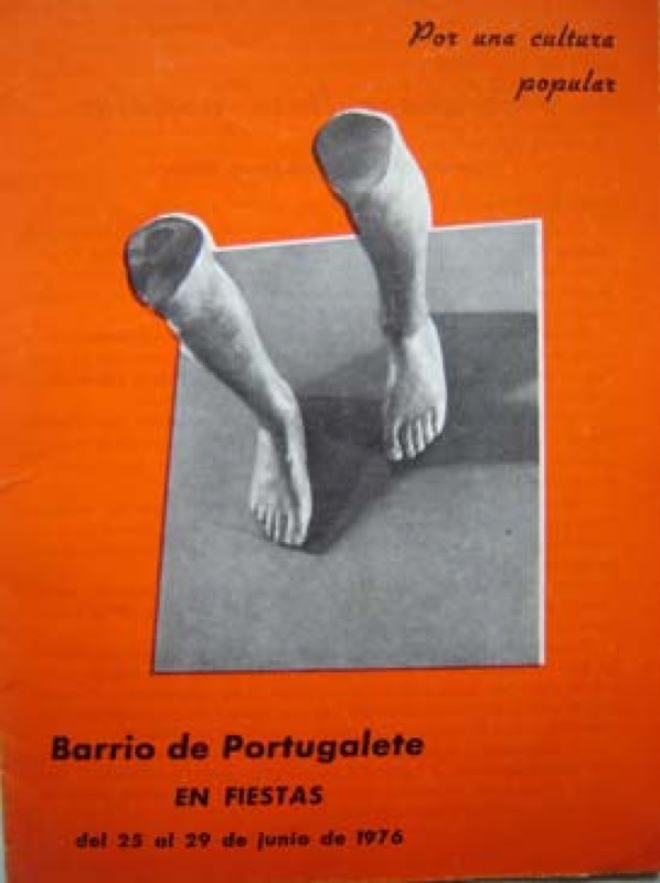 Programa de las fiestas del Barrio de Portugalete, 1976