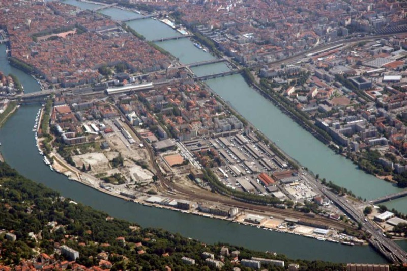 Vista aérea de La Confluence