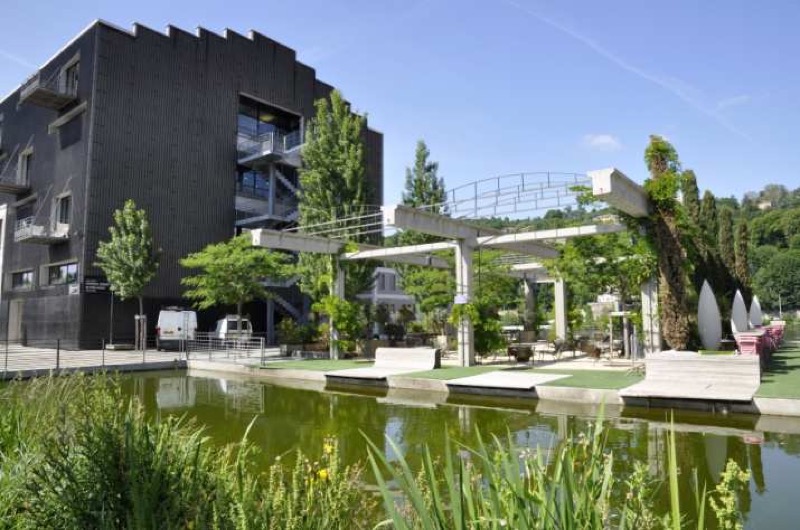 Vista del muelle y de los espacios ajardinados tras la intervención urbanística (2)