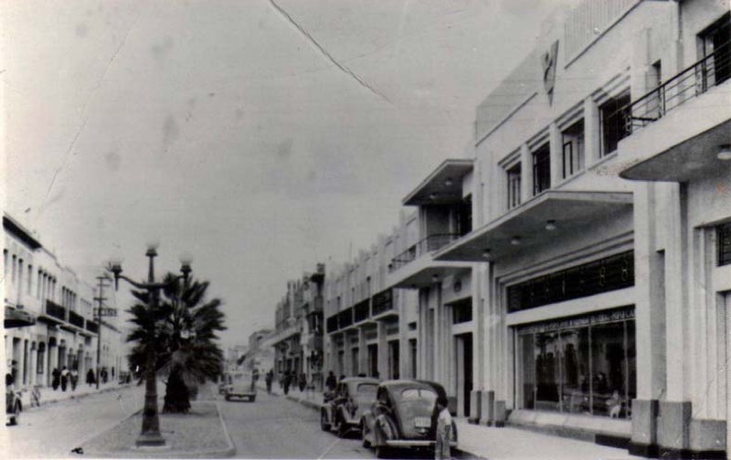 Intervención en la Avenida Madero 1948