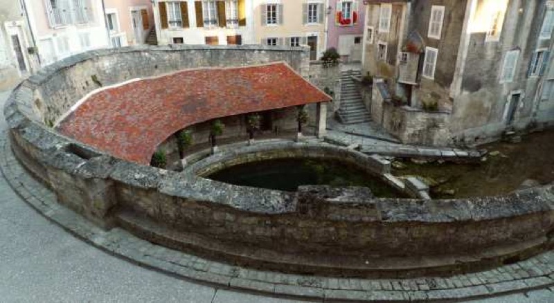 La fosse dionne en Tonnerre, Borgoña. Francia