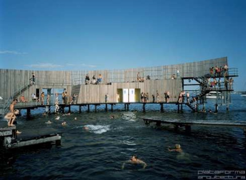 Spiraling Wood Sea Bath – Denmark, arquitecto Fredrik Pettersson