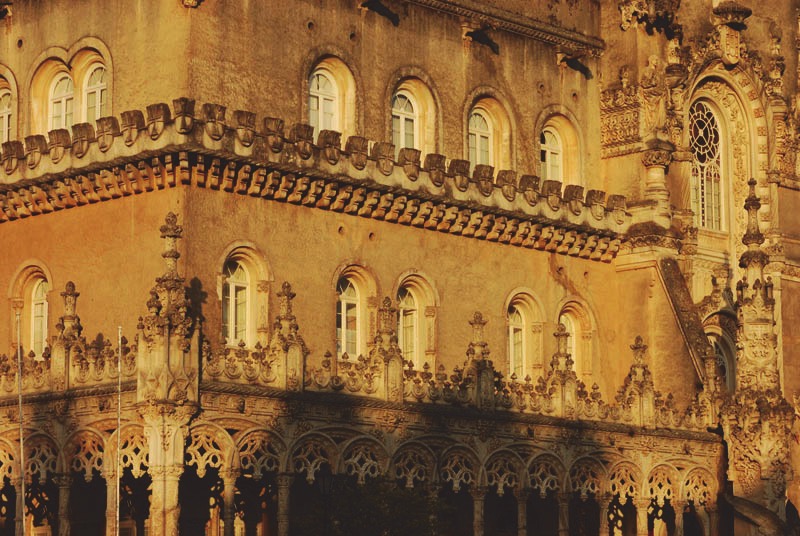 Detalle del Palace Hotel de Buçaco. Foto: Javier Elcuaz del Arco
