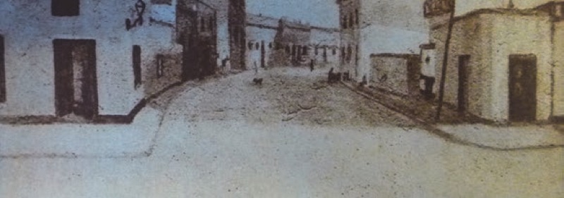 Abel Laurens, Suburbio, óleo, s/d.