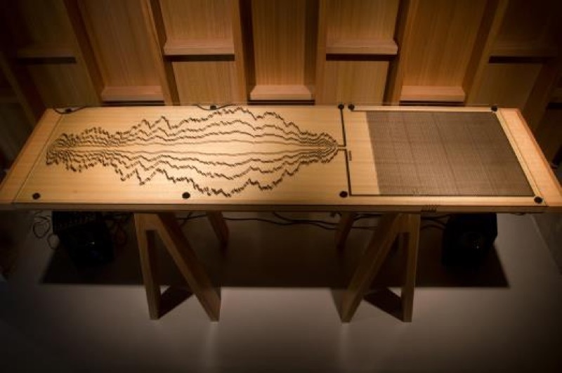 The SoundWave: Induction drawings. 2012. Haines & Hinterding