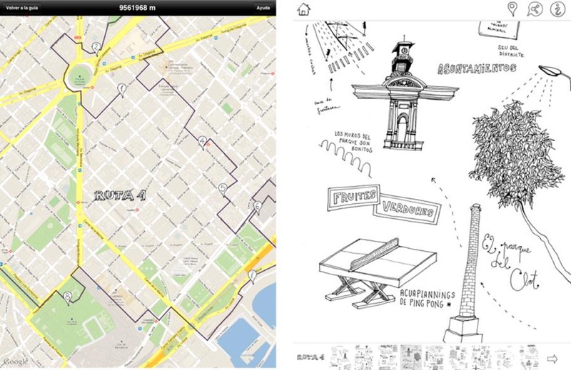 Capturas de pantalla del libro para iPad Rutas Inciertas