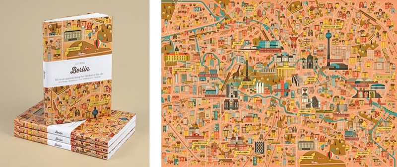 Guía Berlin y sobrecubierta-plano