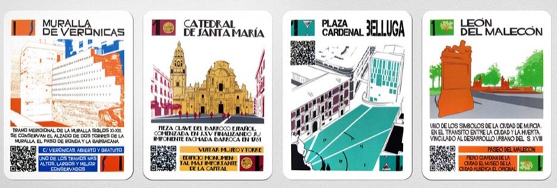 Primera carta de cada una de las rutas