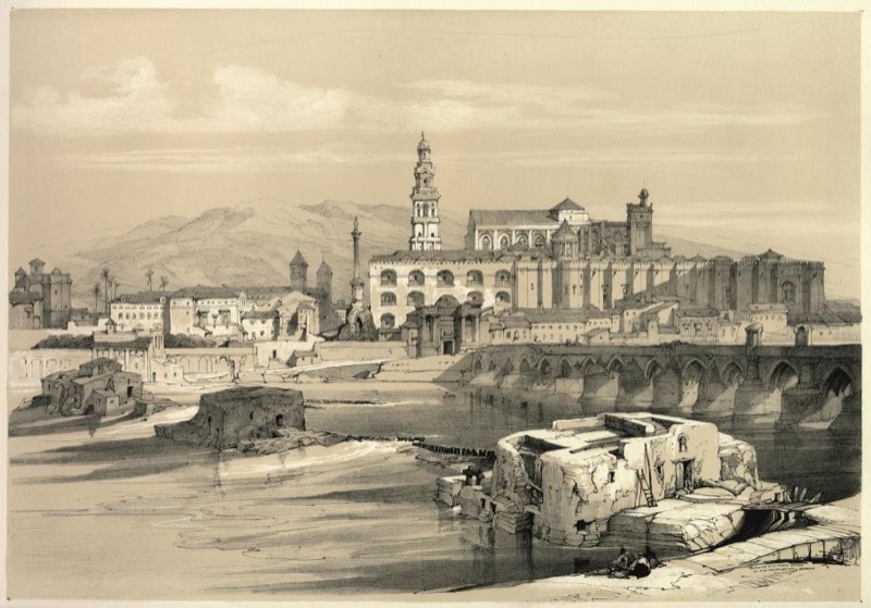 D. Roberts (dib.), T. S. Boys (lit.) (1837): Vista general de Córdoba