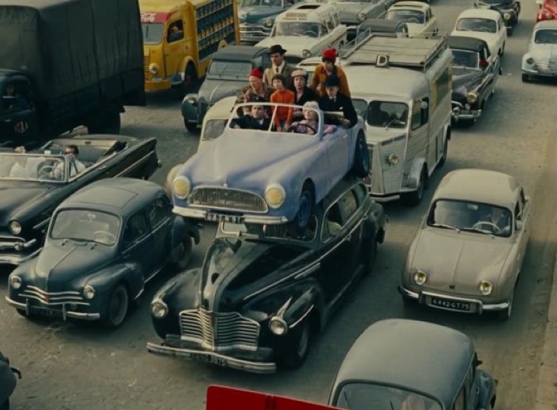 Zazie en un atasco en París