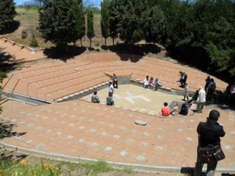 Ciudad Abierta: Vista del Anfiteatro.