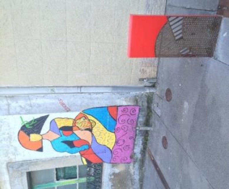 Mobiliario urbano inspirado en Las Meninas