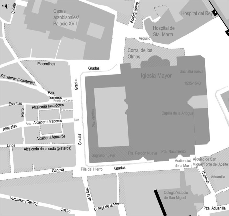 Porcentaje de número de tiendas y casa-tiendas por collación