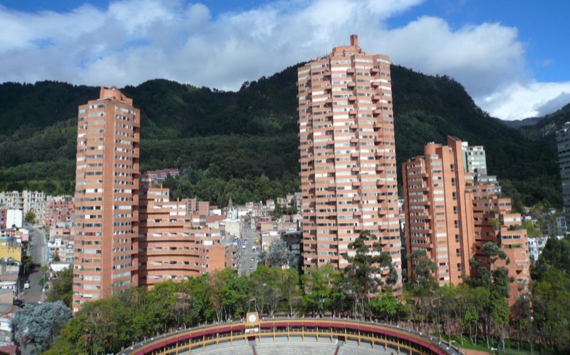 Residencias El Parque, vista del conjunto