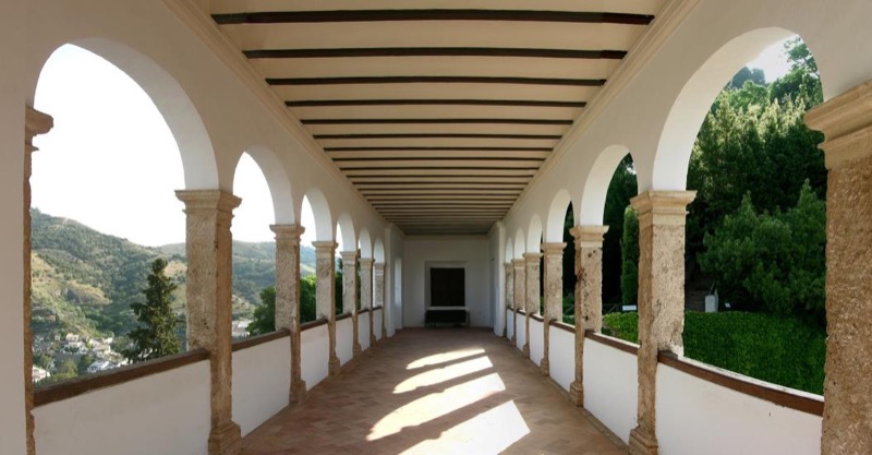 Galerías en el Patio del Ciprés de la Sultana (s. XVI). (Fuente: elaboración propia, 2018)