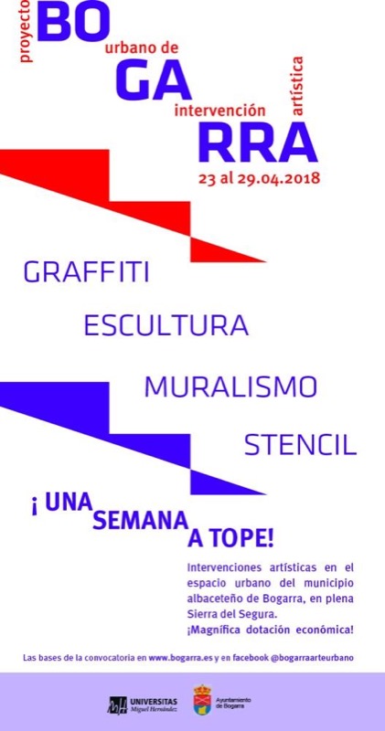 Cartel del Proyecto Urbano de Intervención Artística