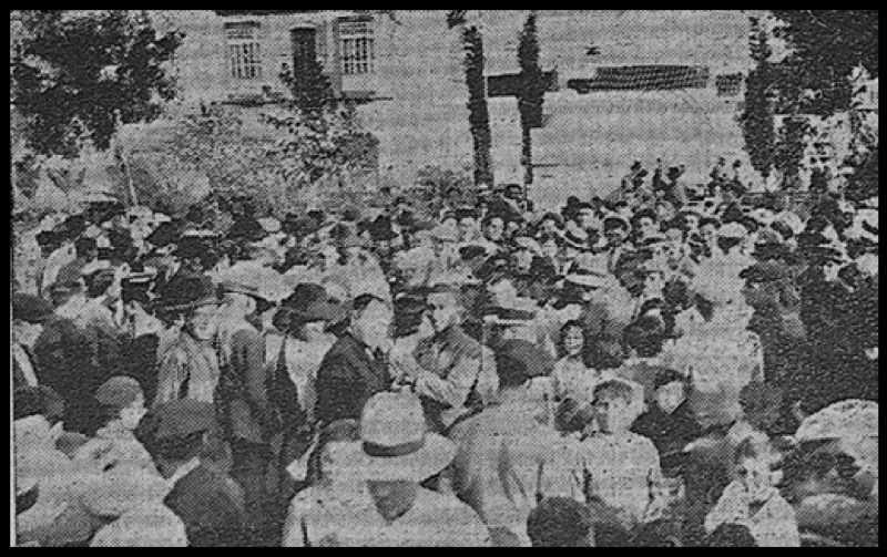 Inauguración del busto a Pablo Iglesias en <a href=