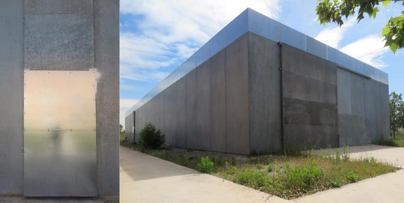 Almacén de Gases y residuos, 2009. Estado actual.