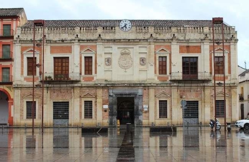 Córdoba, Plaza de la Corredera. Edificio de la Cárcel y Casa del Corregidor (fachada). Juan de Ochoa, 1583-1586. Fotografía del autor.