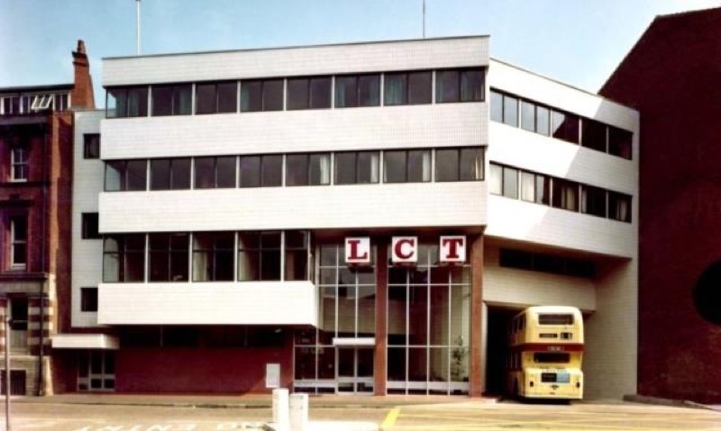 Imagen del LCT Depot en los años 70. Fuente: Leicester City Council, 2022.