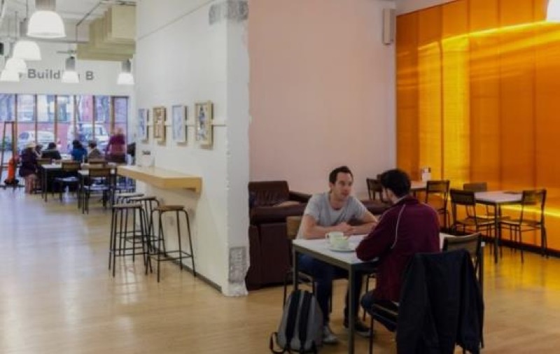 Espacio expositivo Lightbox en el LCB Depot. Fuente: García Carrizo, 2018.