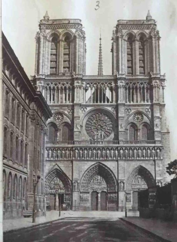 Nôtre Dame. París, con fecha [¿1858?], AMNP, Correspondencia de Juan de Madrazo ©Museo Nacional del Prado