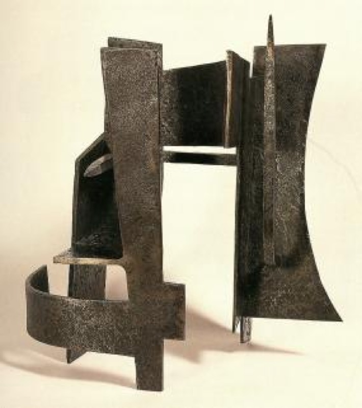 Pablo Palazuelo, Orange, 1955 y Cadmio II, 1966