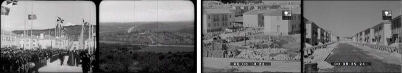 Fotogramas de los noticiarios cinematográficos Jornal Português 84 e Imagens de Portugal 128