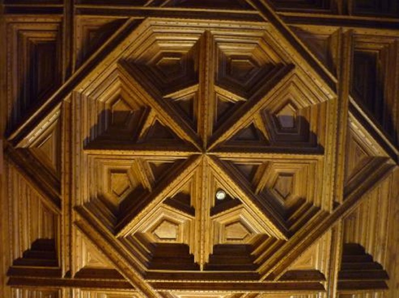 Plan of the vertical section of Palau Güell presented by J. Alsina and J. Bordas in 1910.