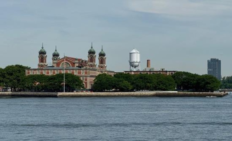 Ellis island en la actualidad. Foto: Agustín Alonso, New York, 2024.