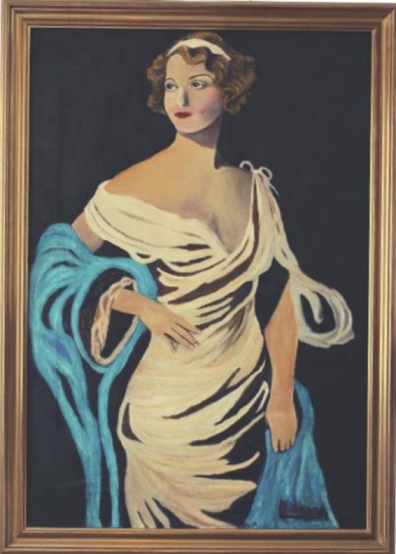 Ernesto Goday Caamaño, ca. 1939-1940. Óleo sobre lienzo. Colección de Francisco Padín Sanmartín