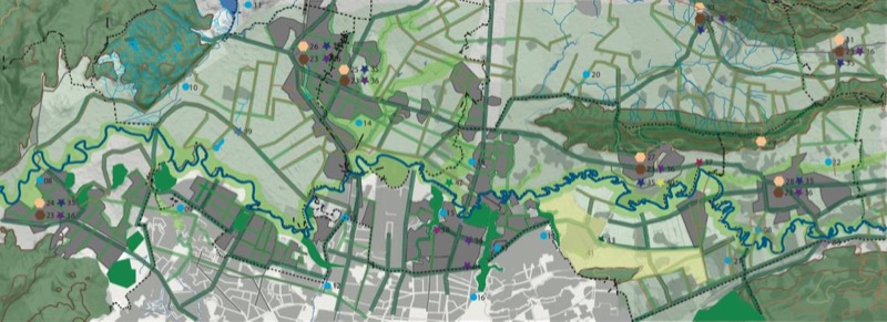 Sistema de espacios abiertos propuesto