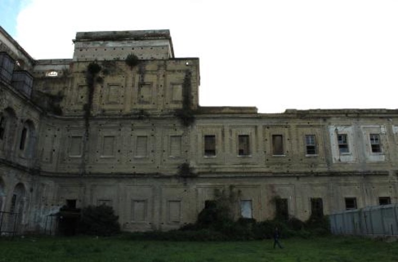 Albergo dei Poveri, Napoli. Estado actual.