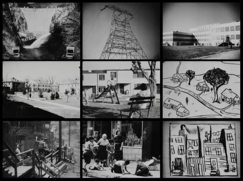 Fotogramas de la película The City, copia faclitada por US National Archives Series: Motion Picture Film, 1939 – 1939 Collection: Civic Films, Inc., Collection, 1939 - 1939