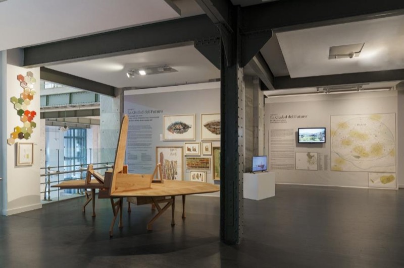 Figura 5. La Ciudad del Futuro de la Huerta a la Mesa. CentroCentro, 2021. Fotografía de Paula Caballero.