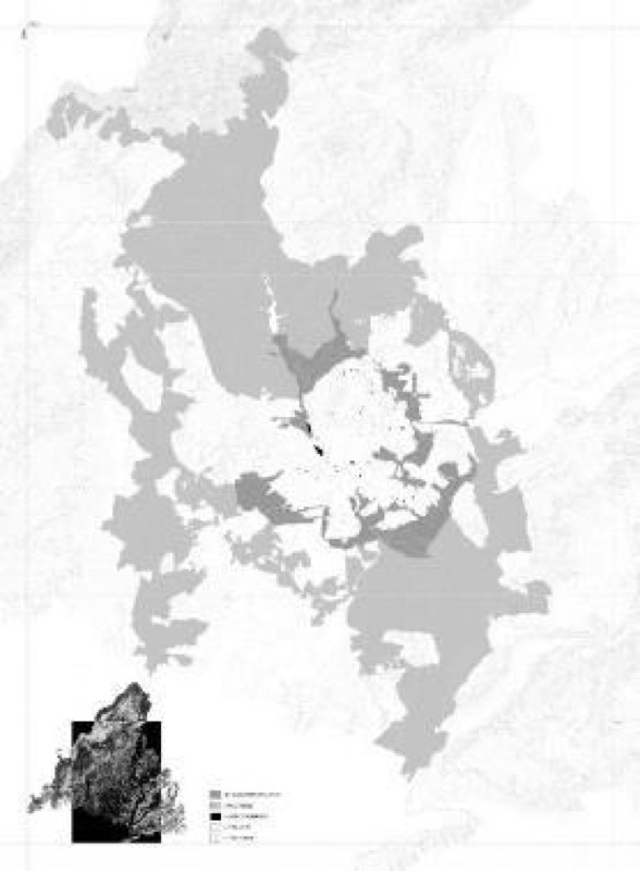 Figura 8. Proyectos Arco Verde y Bosque Metropolitano. Elaboración propia.