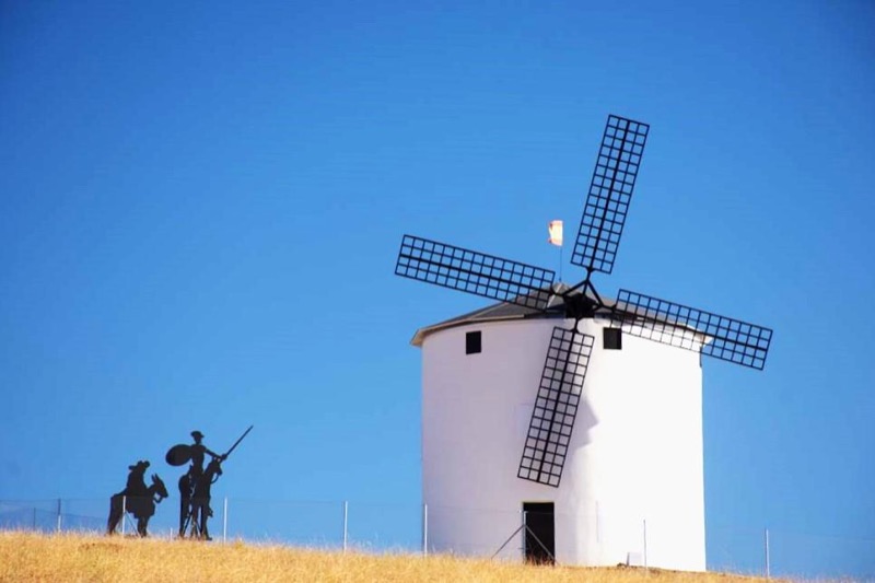 Tipología de molinos excluidos del estudio (Fuente el Fresno, Ciudad Real). Foto del autor.