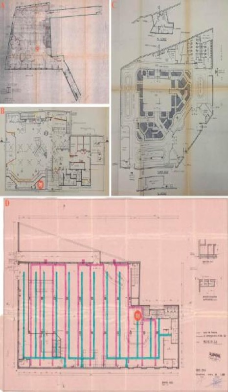 Fig. 2 . Fig.2. Mapas con las ubicaciones de los clubes (en activo) que incluían mákina en sus sesiones hasta cada uno de los años que se señalan en los encabezados. Fuente: elaboración propia.