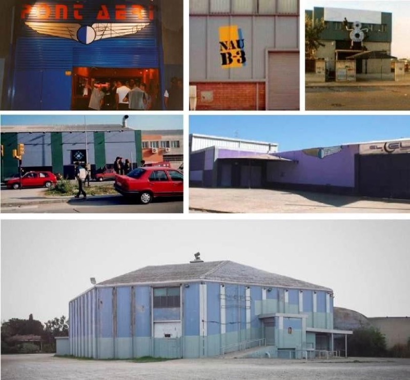 Cartel de la discoteca Pont Aeri (Manresa, 2000). Fotografía extraída de https://luisenelbosque.com/portfolio/el-cadaver-pont-aeri/ © Luis en el Bosque 2024 | Contenidos sujetos a la licencia Creative Commons